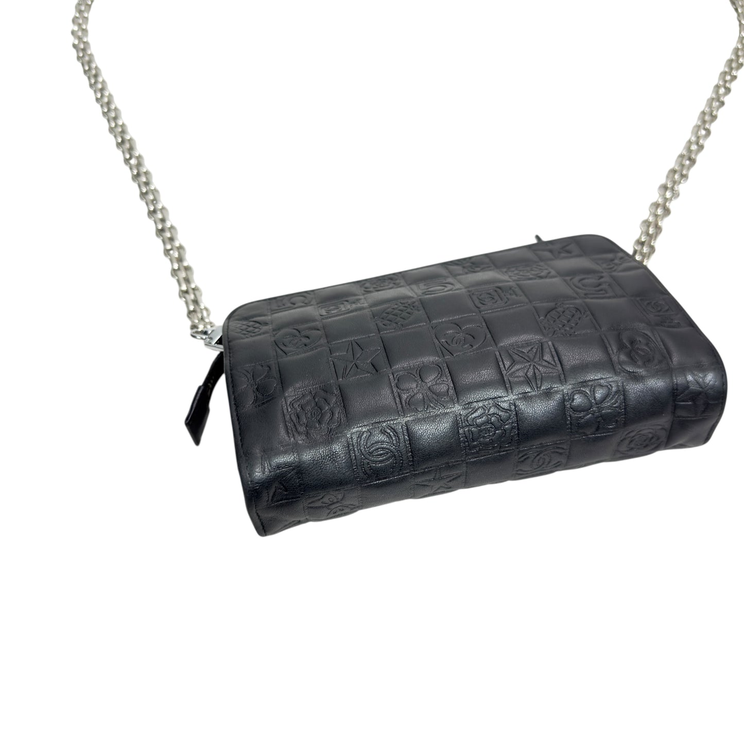 CHANEL *自加鏈＞送無品牌扣＋無品牌鏈帶* 斜揹袋