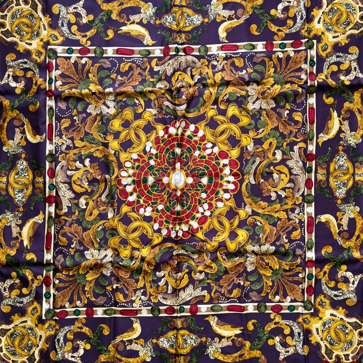 CHANEL CC 中古 絲巾