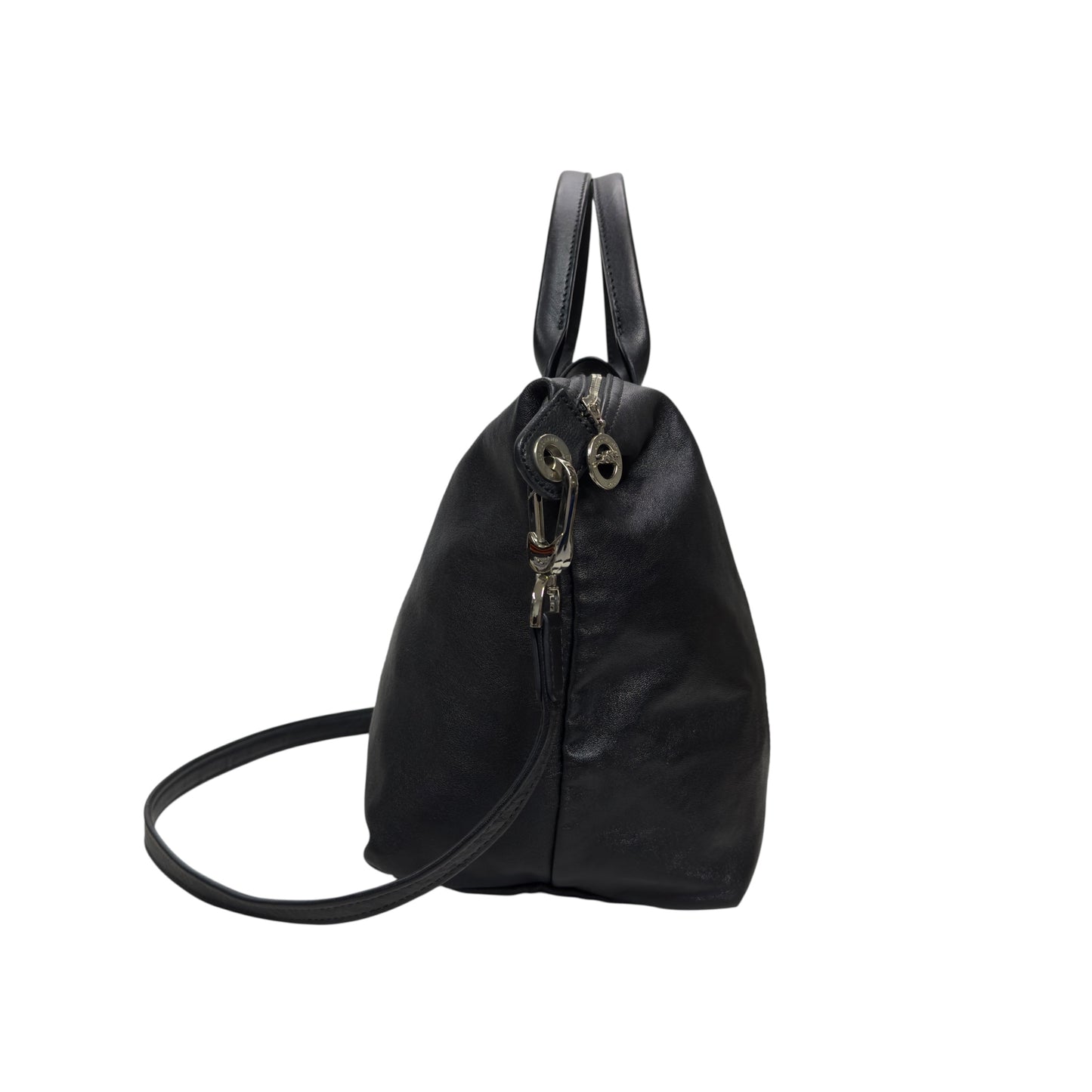 LONGCHAMP Pliage 皮革 2用袋