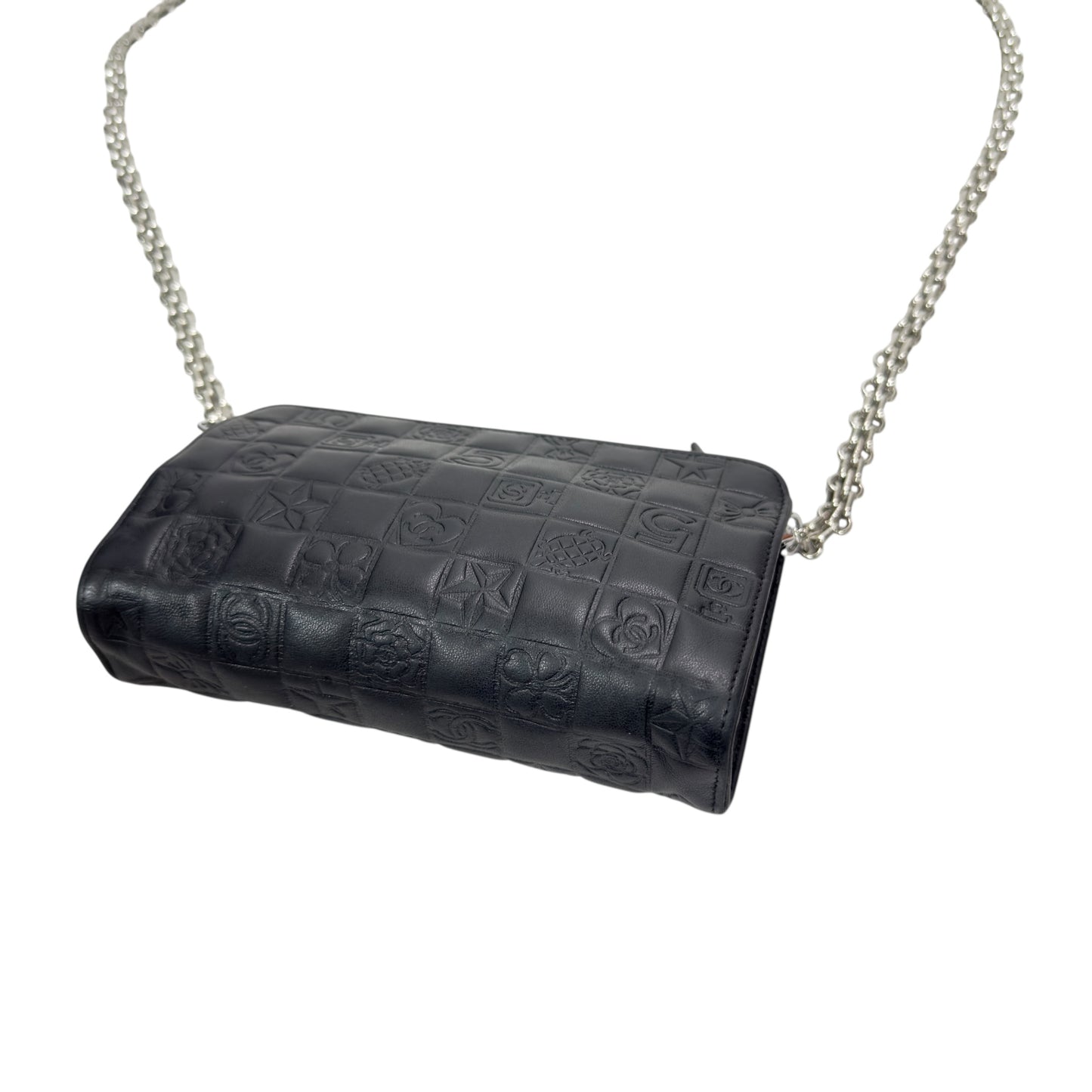 CHANEL *自加鏈＞送無品牌扣＋無品牌鏈帶* 斜揹袋