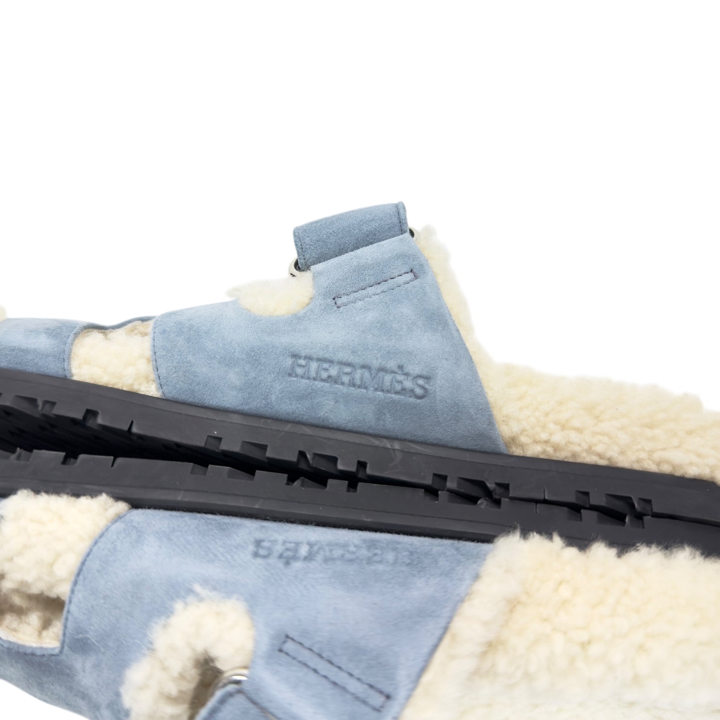 HERMES Chypre 毛毛 二舅鞋