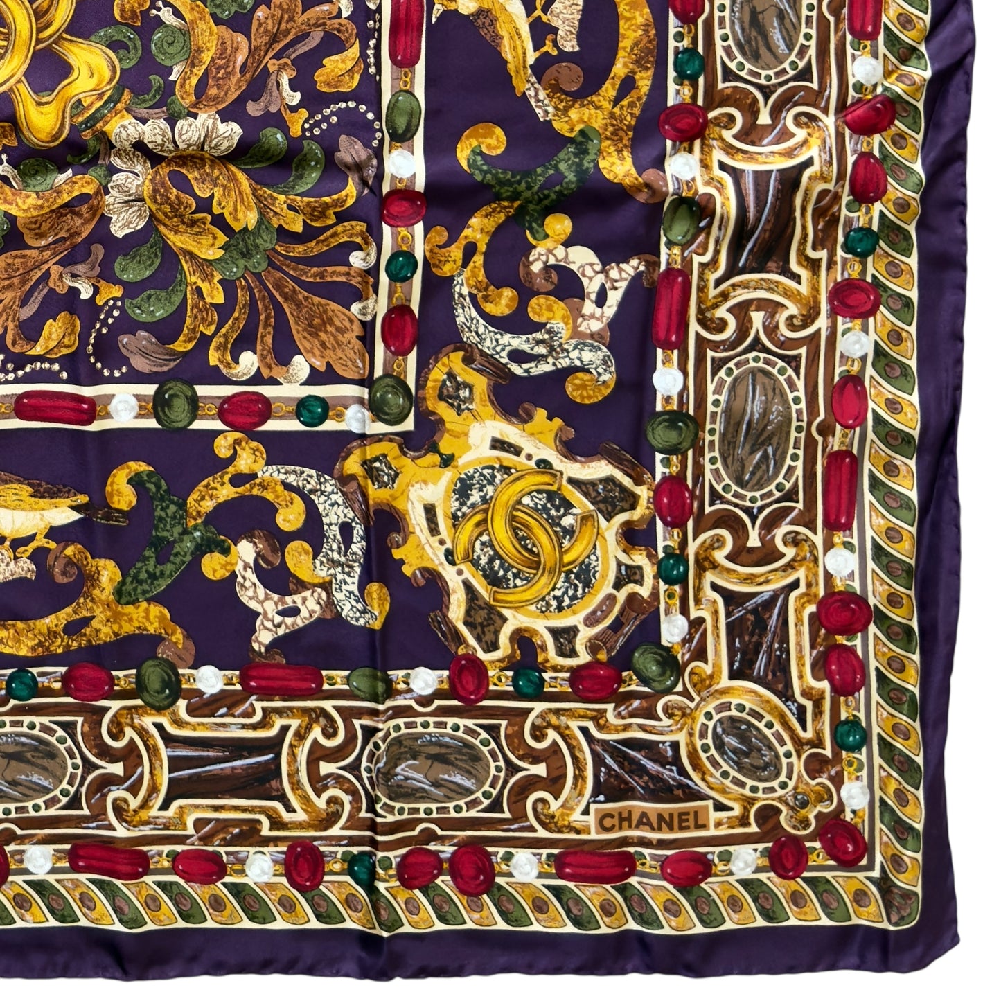 CHANEL CC 中古 絲巾