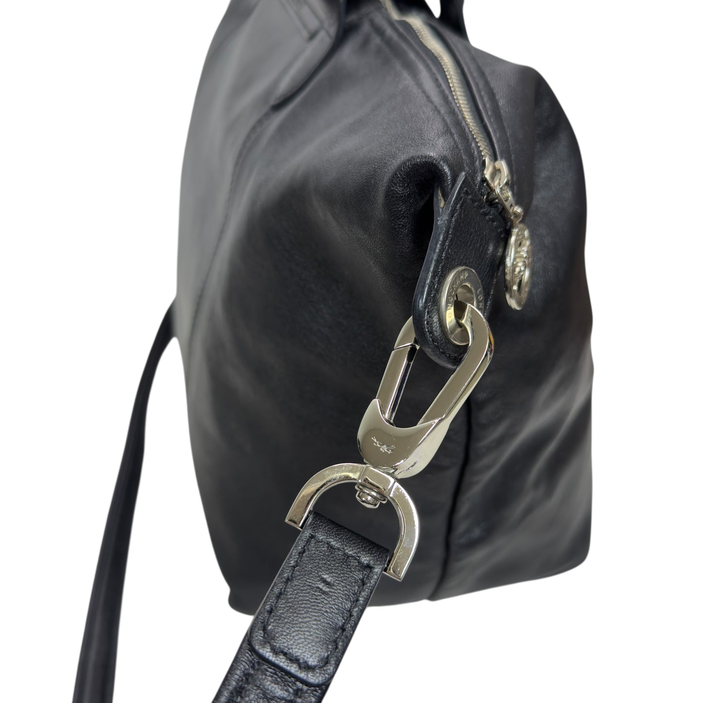 LONGCHAMP Pliage 皮革 2用袋