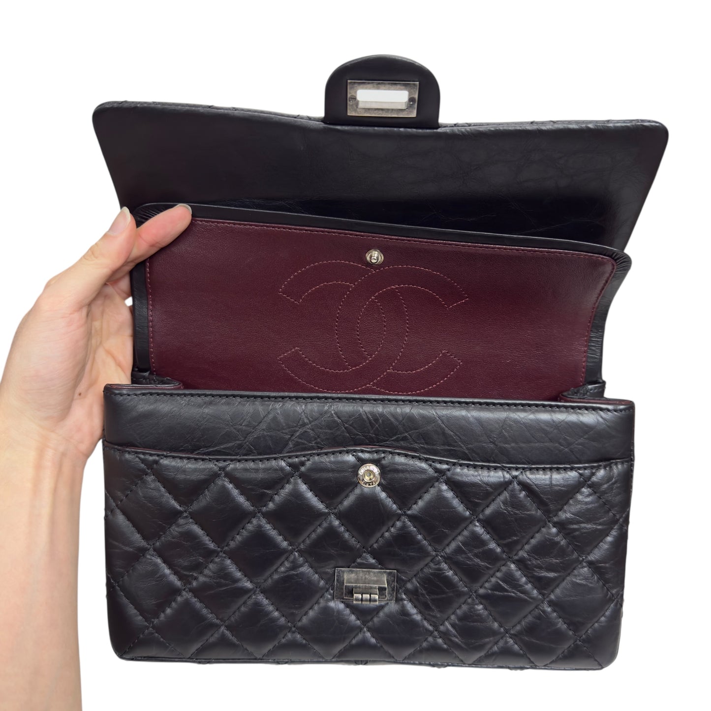 CHANEL Large 2.55 翻蓋鏈條包