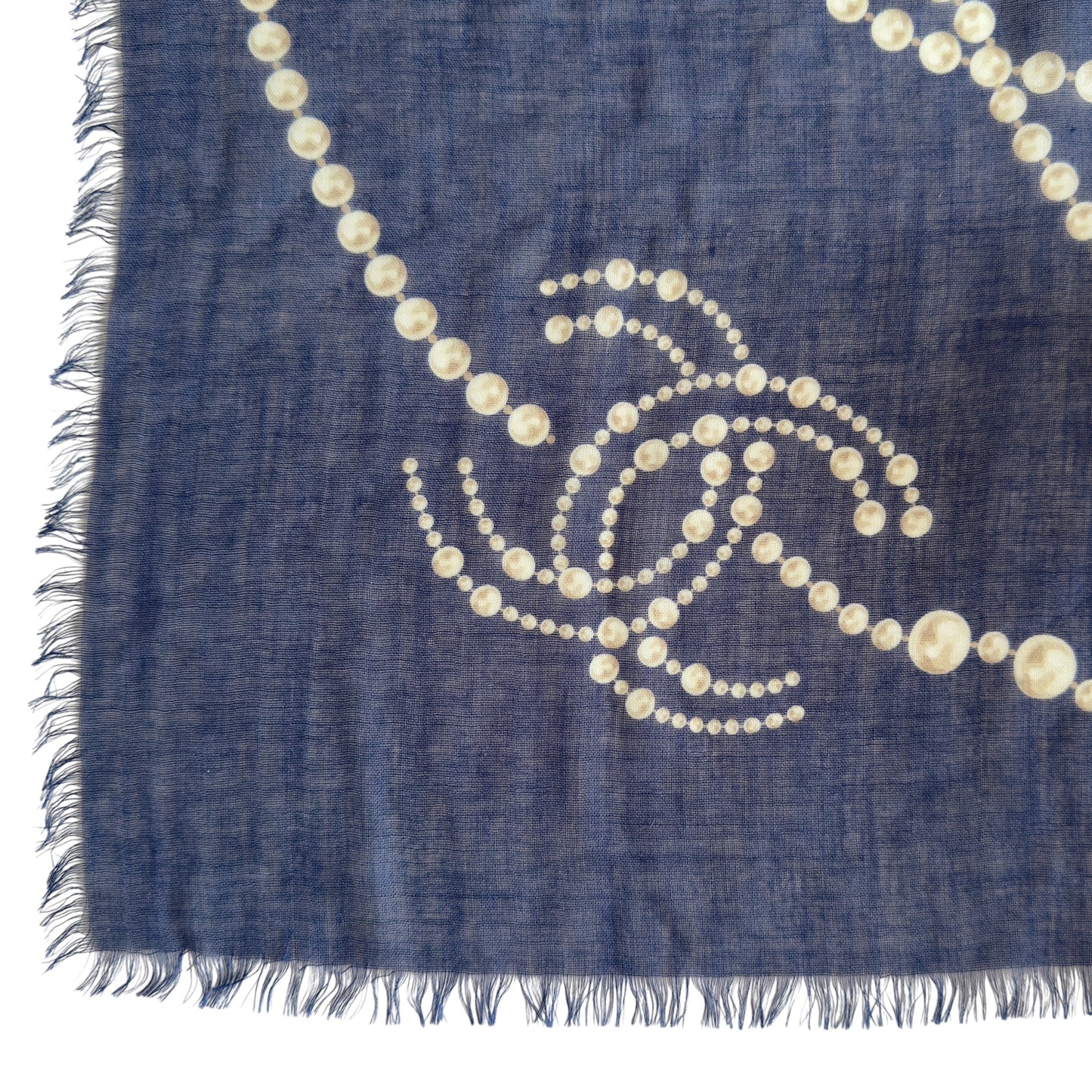 CHANEL CC 羊絨 圍巾