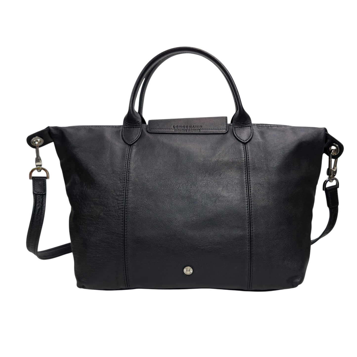 LONGCHAMP Pliage 皮革 2用袋