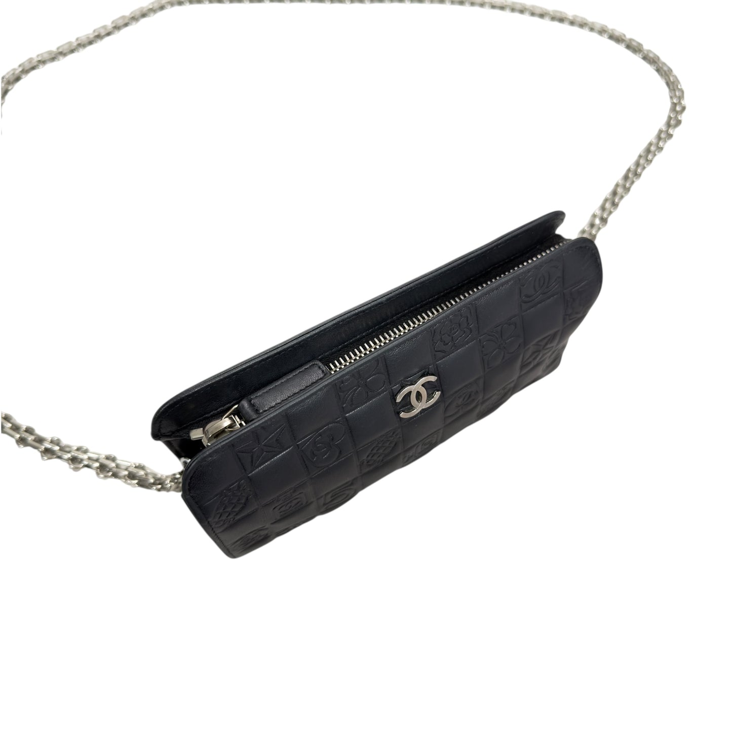 CHANEL *自加鏈＞送無品牌扣＋無品牌鏈帶* 斜揹袋