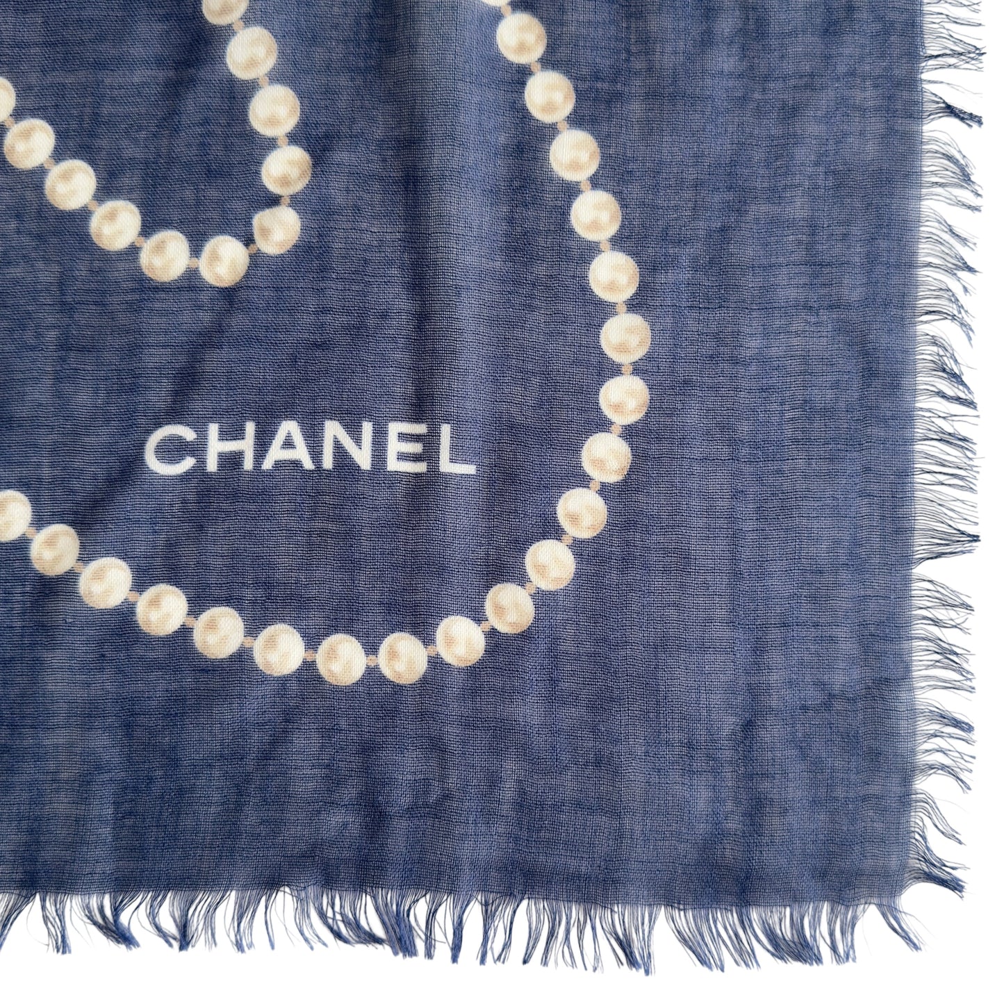 CHANEL CC 羊絨 圍巾