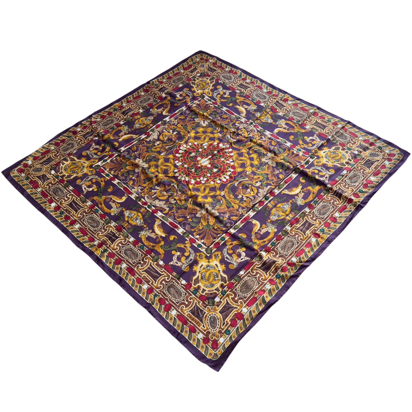 CHANEL CC 中古 絲巾