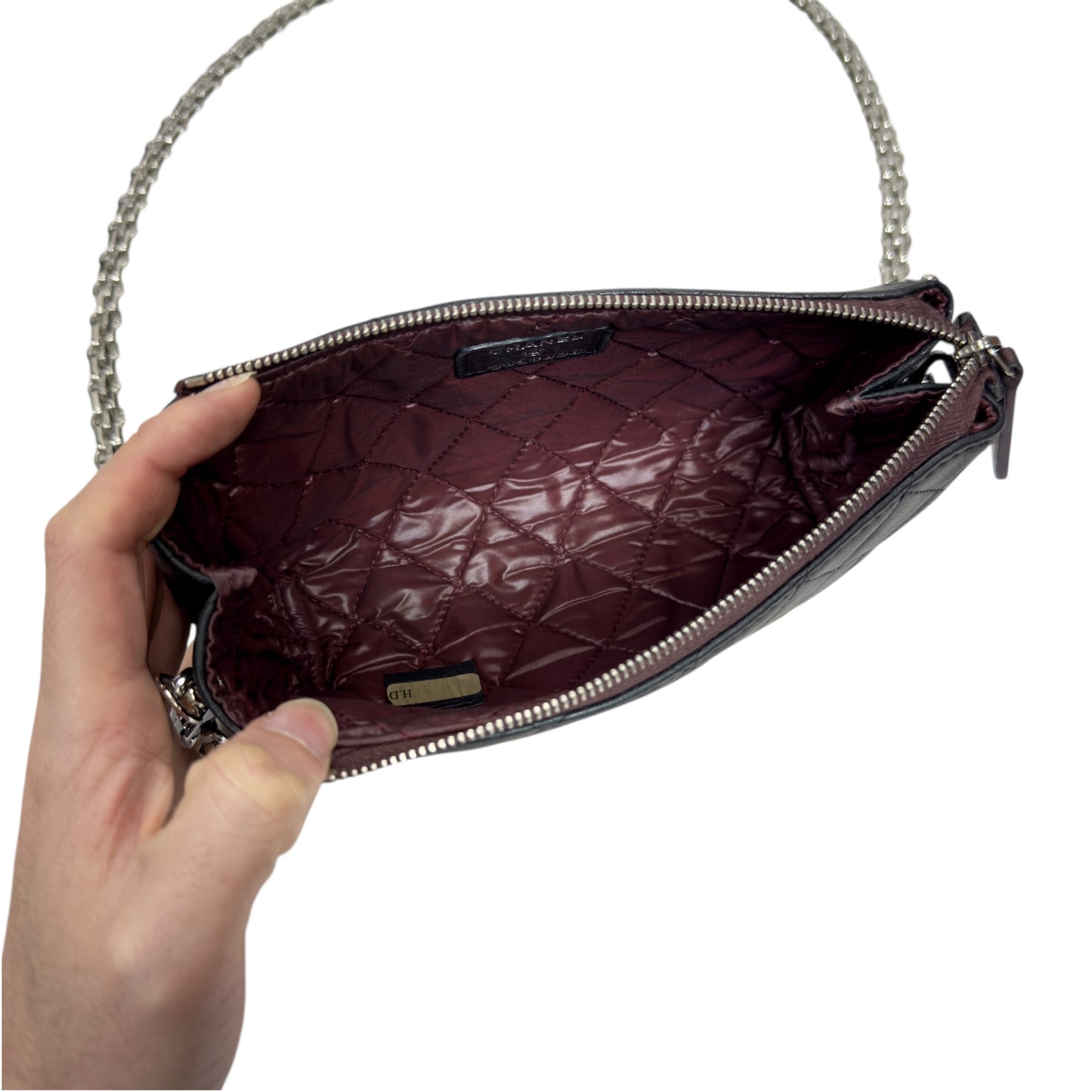 CHANEL *自加鏈＞送無品牌扣＋無品牌鏈帶* 斜揹袋