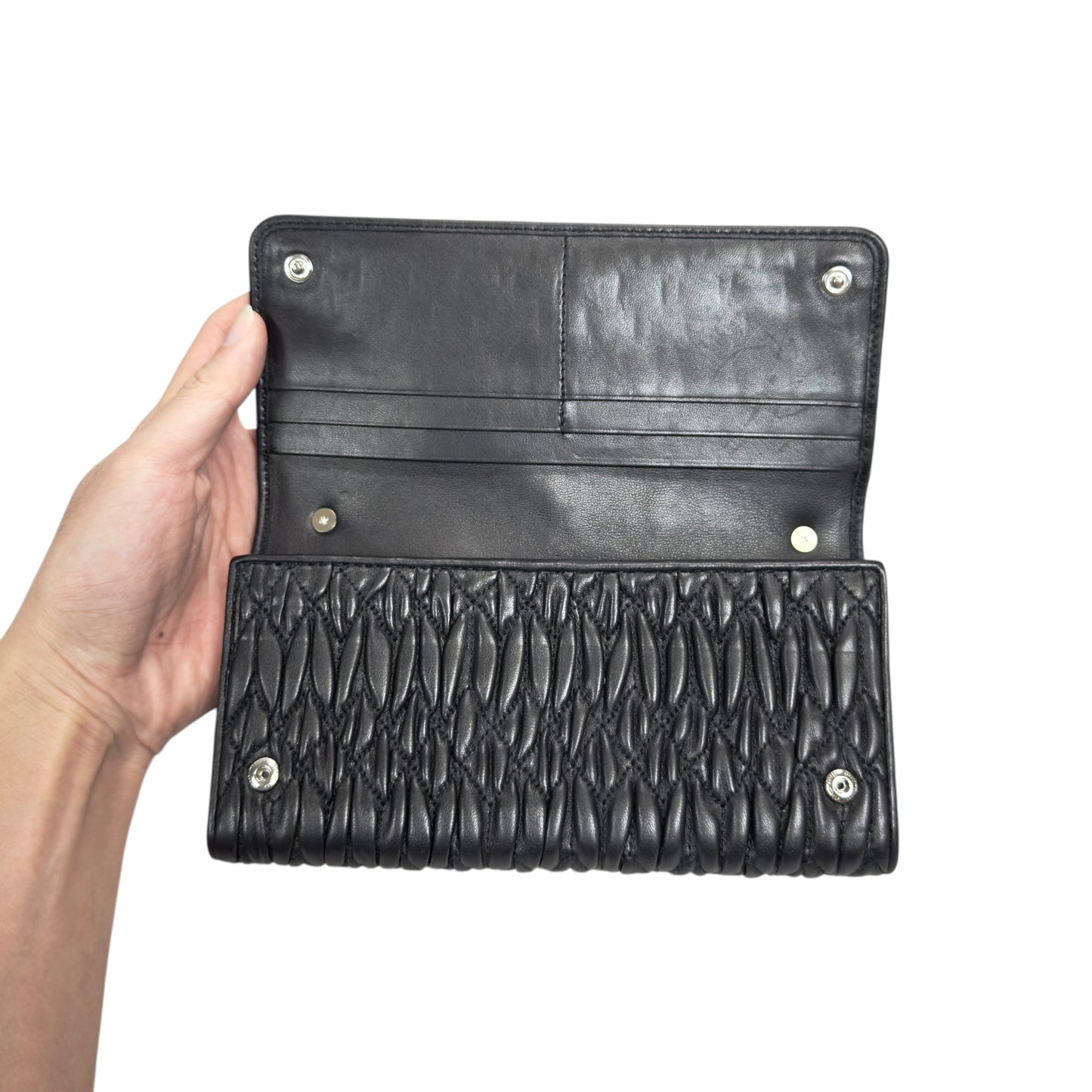 MIU MIU *自加鏈＞送無品牌扣＋無品牌鏈帶* 水鑽 2用袋