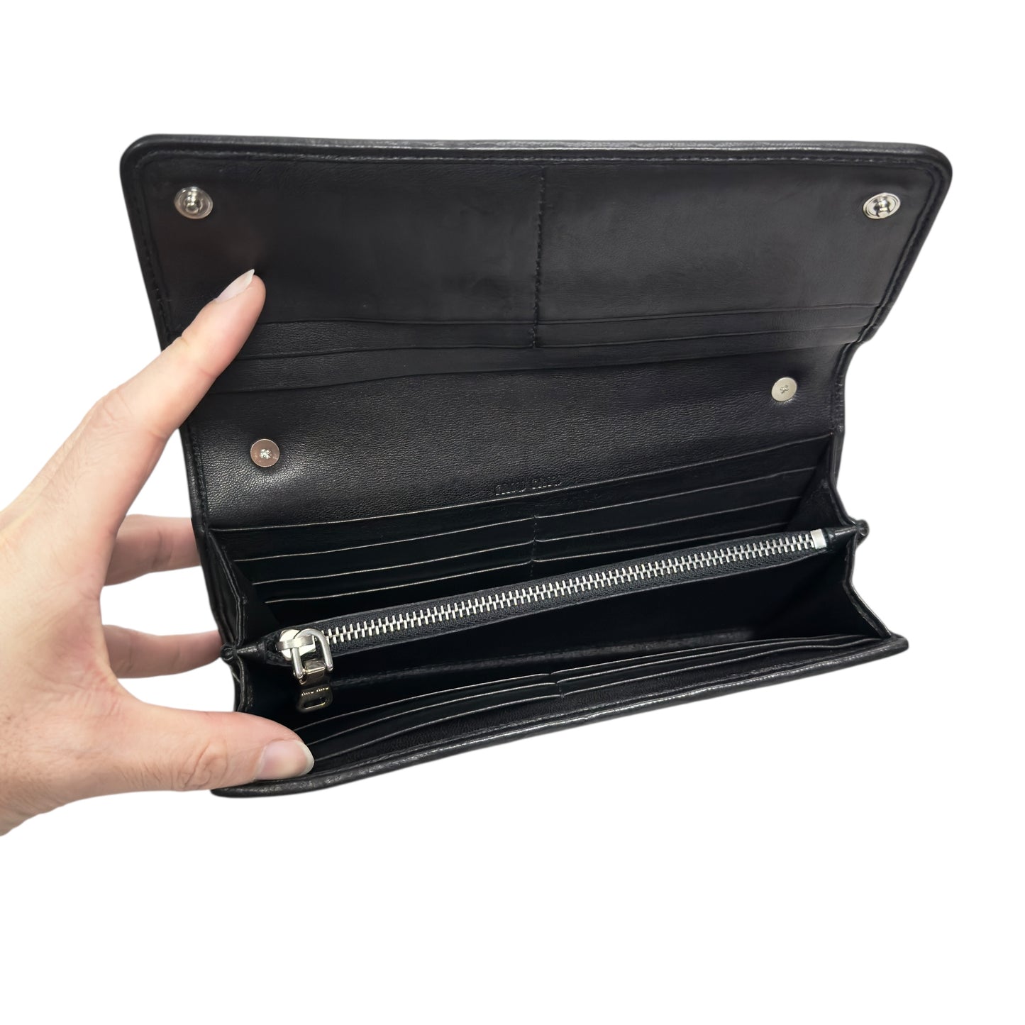 MIU MIU *自加鏈＞送無品牌扣＋無品牌鏈帶* 水鑽 2用袋