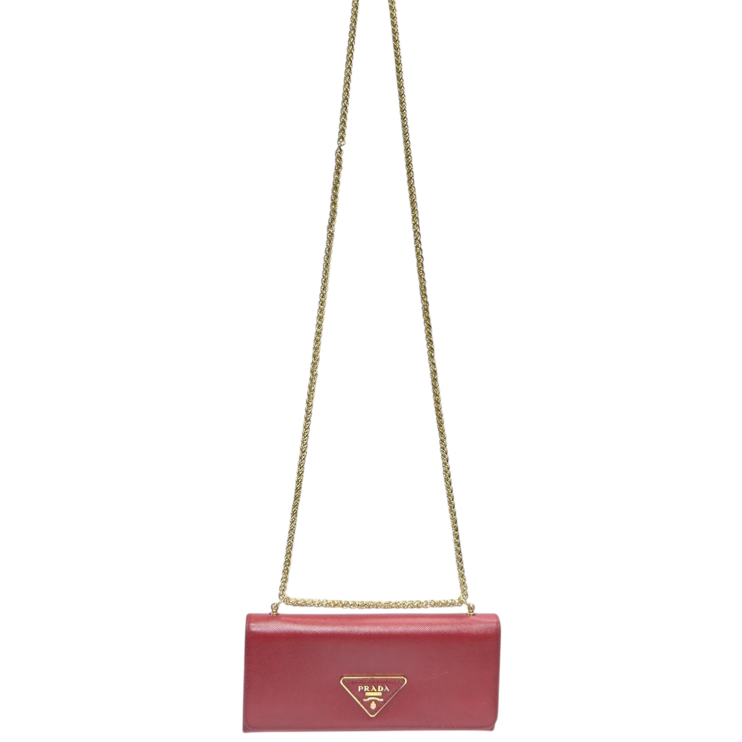 PRADA *自加鏈＞送無品牌扣＋無品牌鏈帶* 2用包