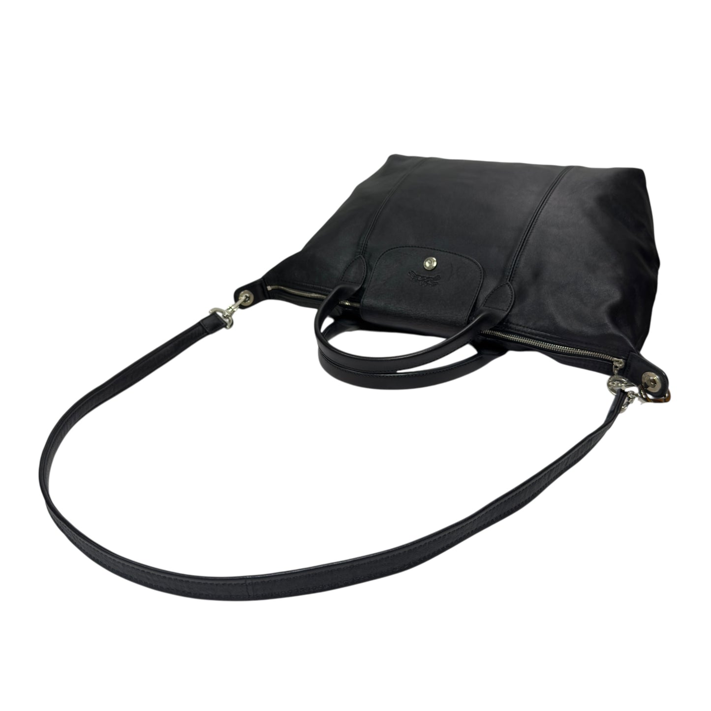 LONGCHAMP Pliage 皮革 2用袋
