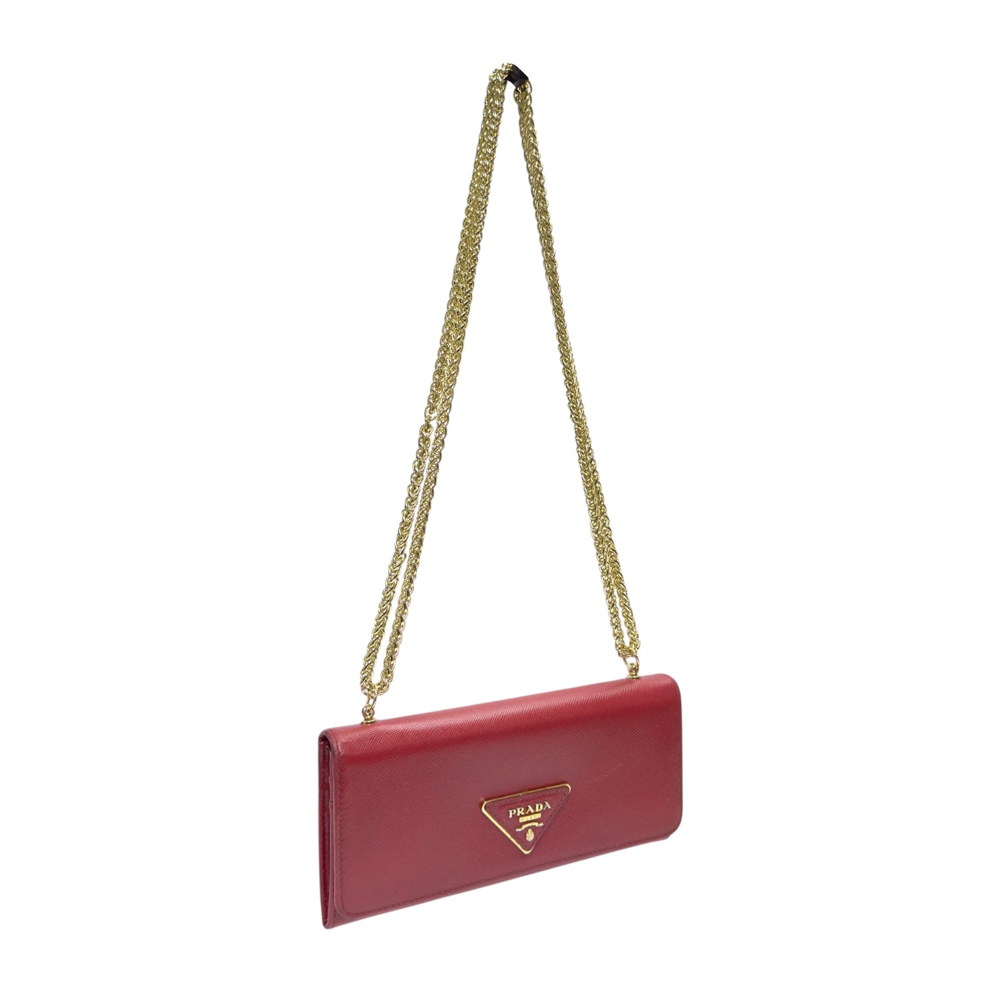 PRADA *自加鏈＞送無品牌扣＋無品牌鏈帶* 2用包