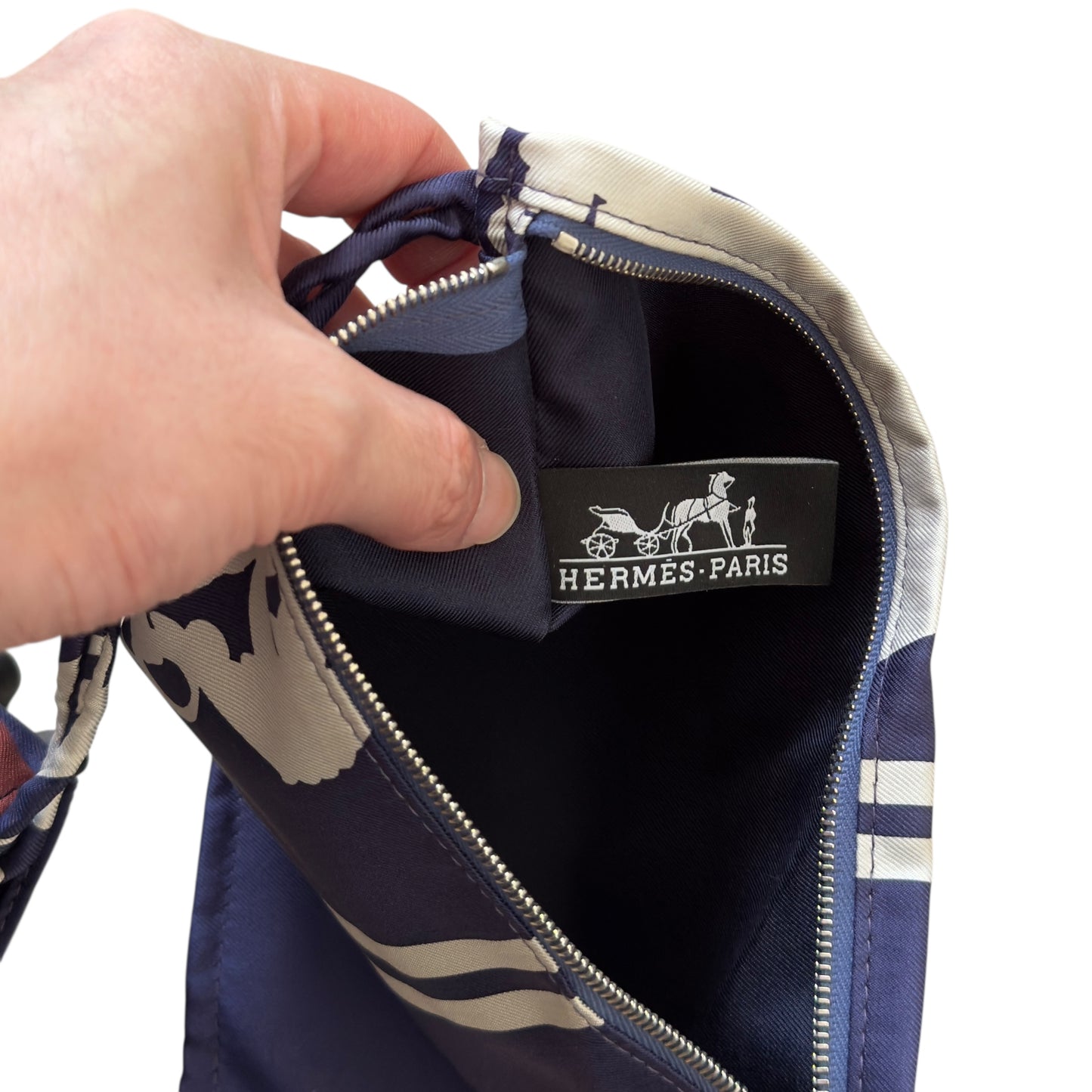 HERMES Silk City 斜揹袋 D刻