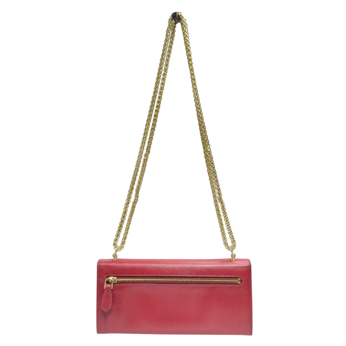 PRADA *自加鏈＞送無品牌扣＋無品牌鏈帶* 2用包