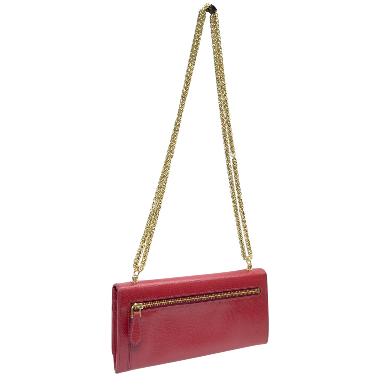 PRADA *自加鏈＞送無品牌扣＋無品牌鏈帶* 2用包