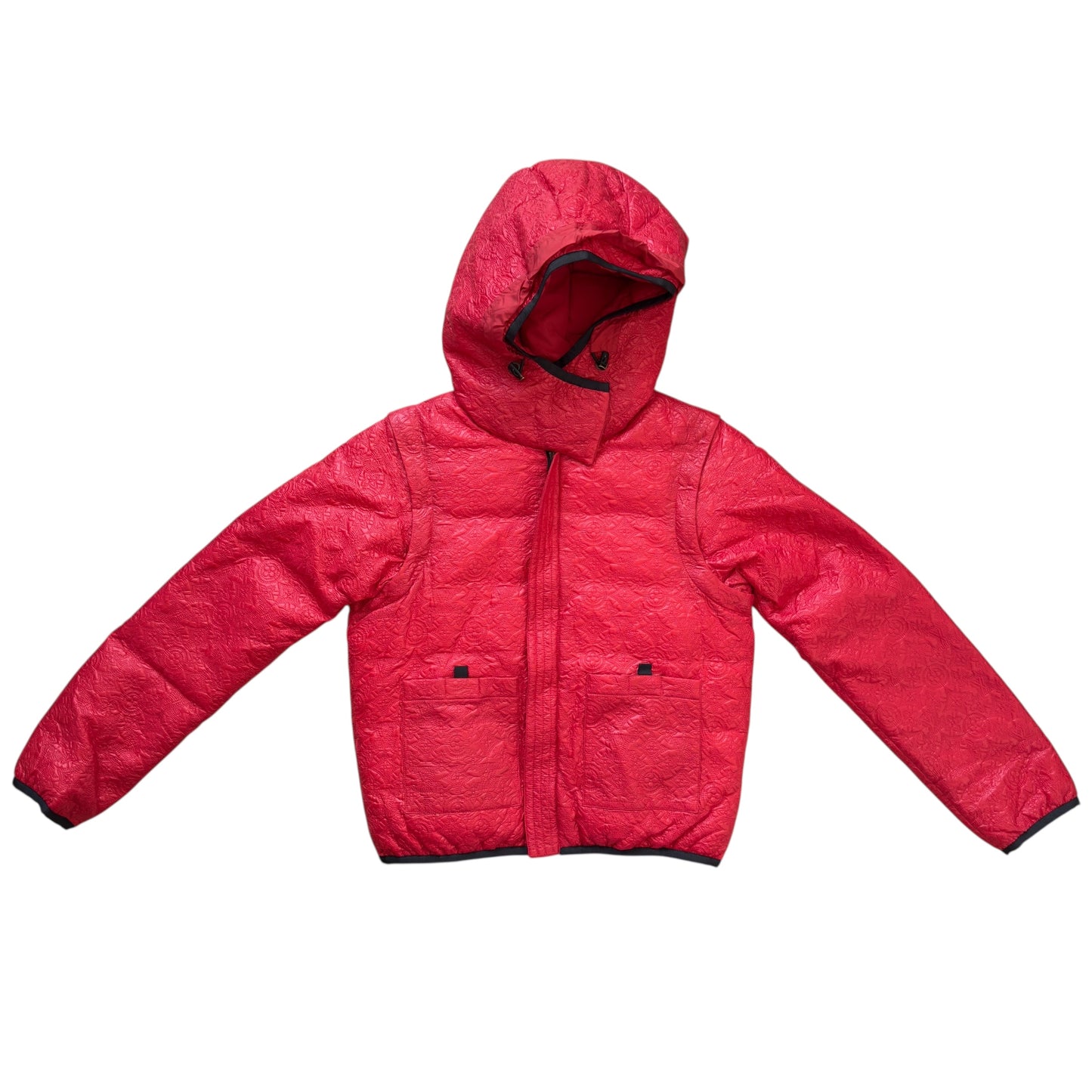 LOUIS VUITTON 老花 2用 背心 長袖外套