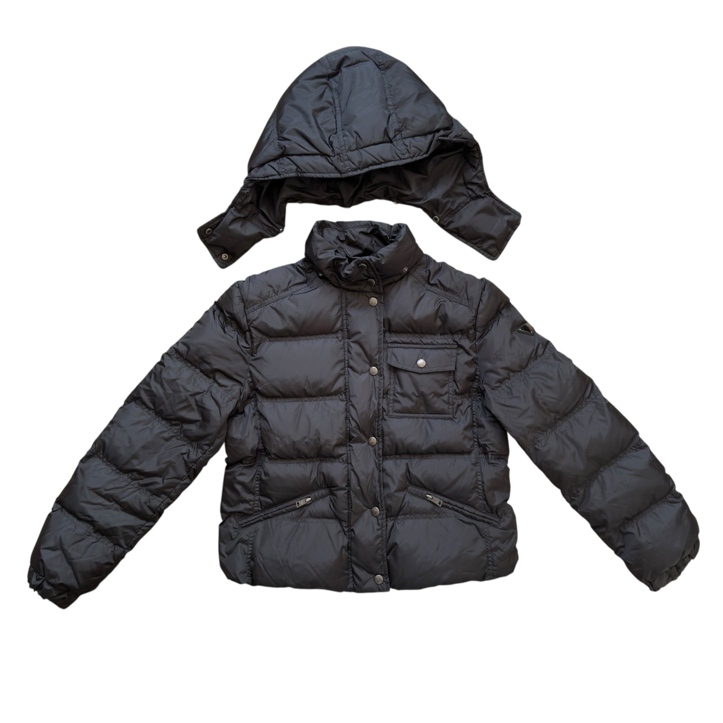 PRADA 三角標 羽絨外套