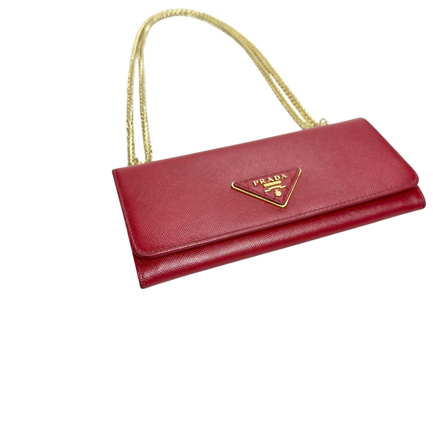 PRADA *自加鏈＞送無品牌扣＋無品牌鏈帶* 2用包