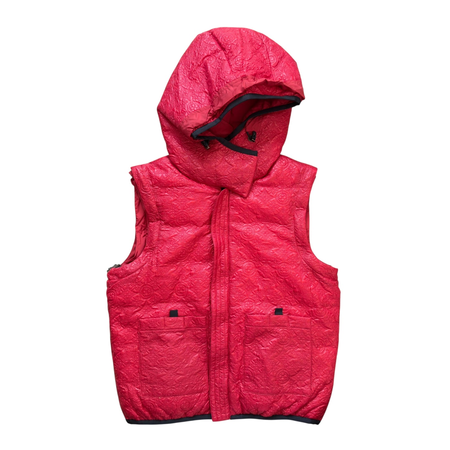 LOUIS VUITTON 老花 2用 背心 長袖外套