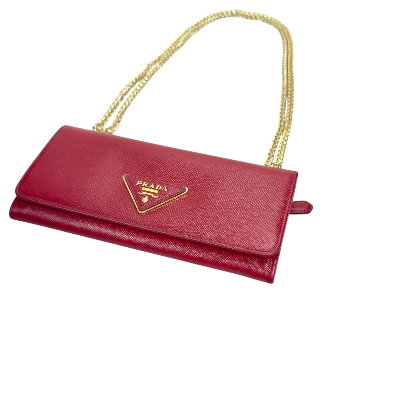 PRADA *自加鏈＞送無品牌扣＋無品牌鏈帶* 2用包