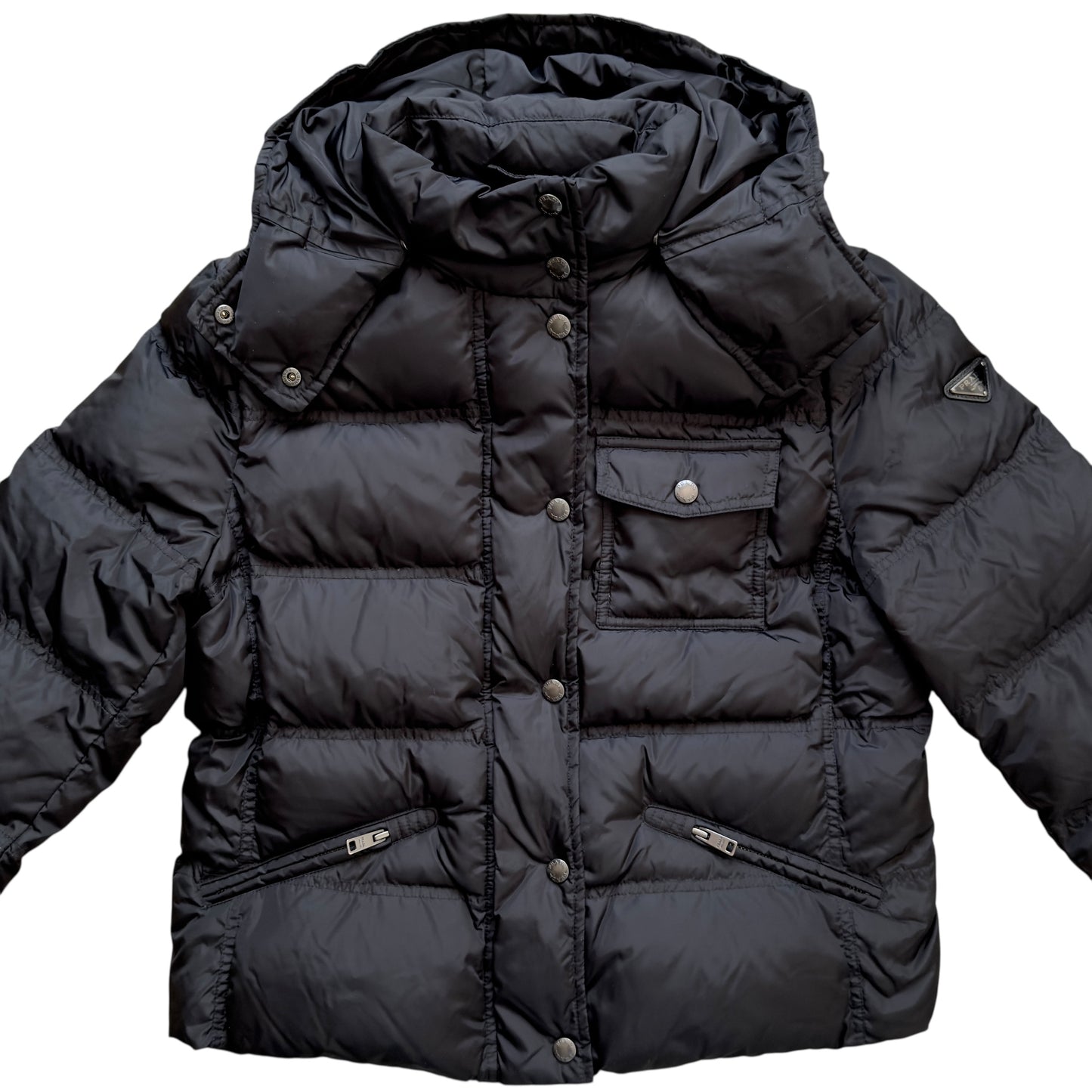 PRADA 三角標 羽絨外套