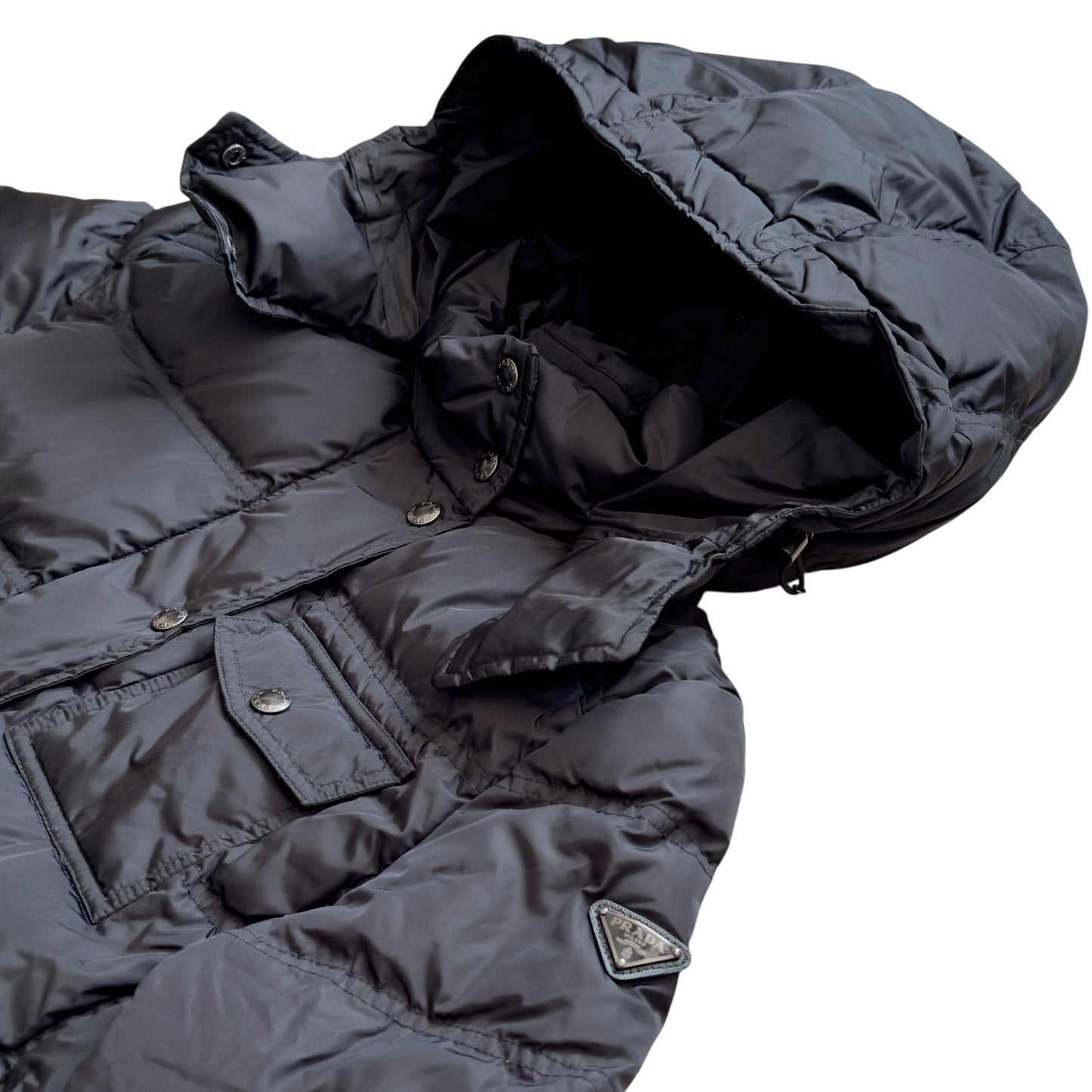 PRADA 三角標 羽絨外套