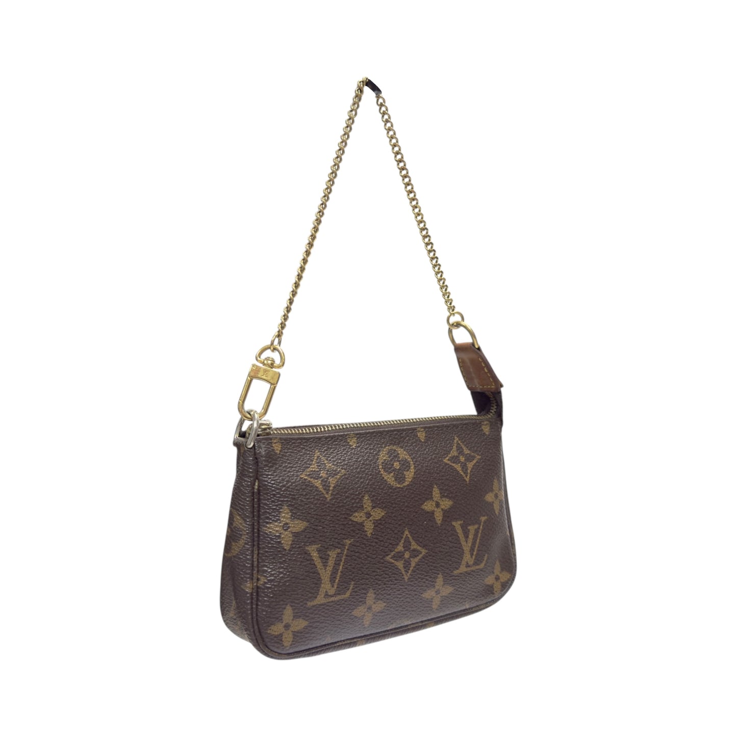 LOUIS VUITTON *自加鏈＞送無品牌鏈帶* Pochette Accessoire 小手袋