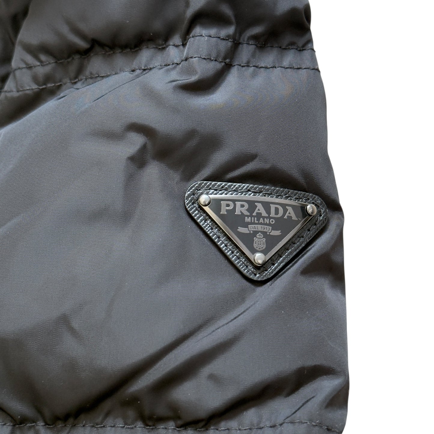 PRADA 三角標 羽絨外套