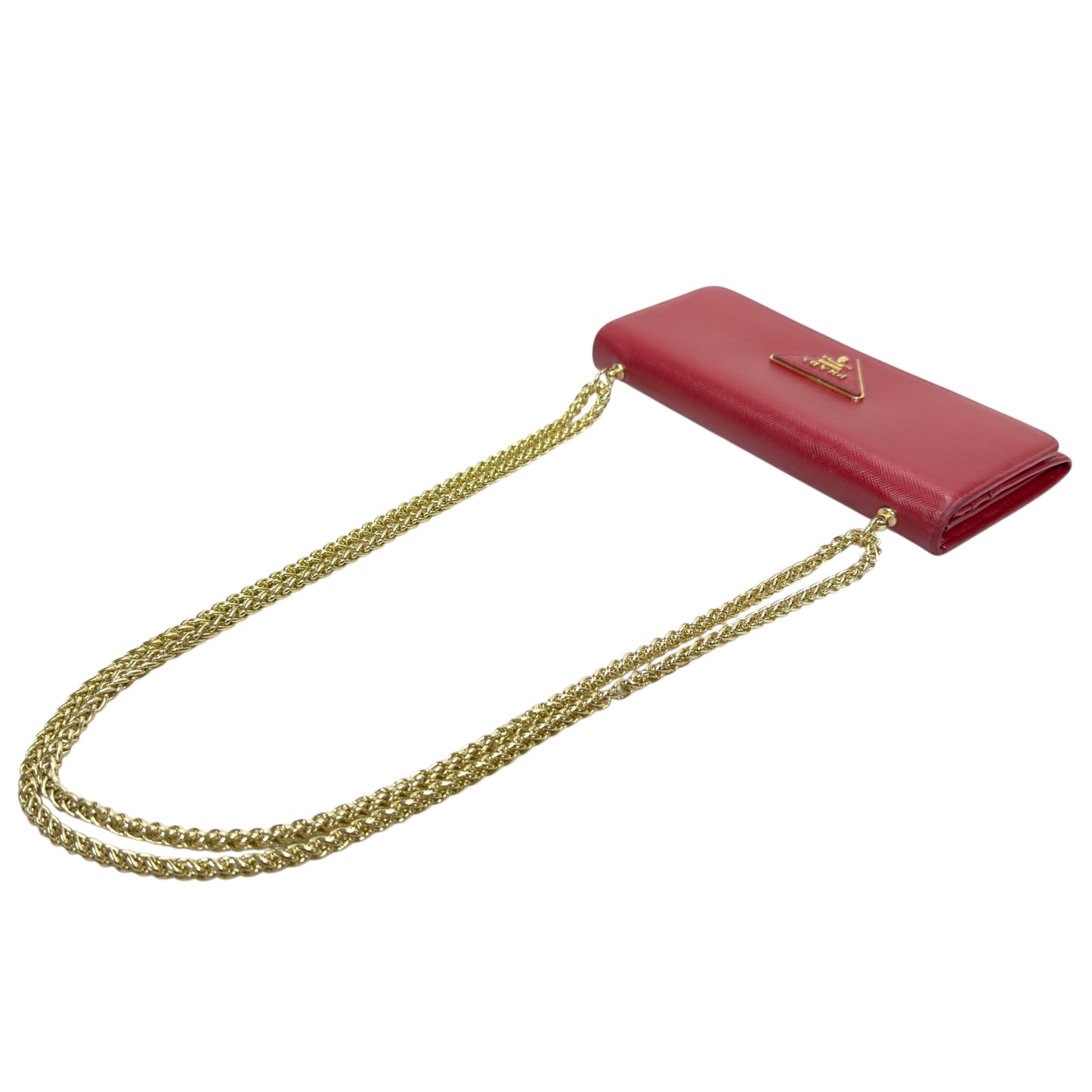 PRADA *自加鏈＞送無品牌扣＋無品牌鏈帶* 2用包