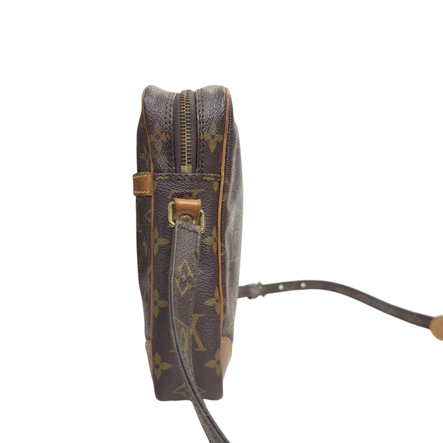 LOUIS VUITTON 中古 Danube 老花 斜揹袋