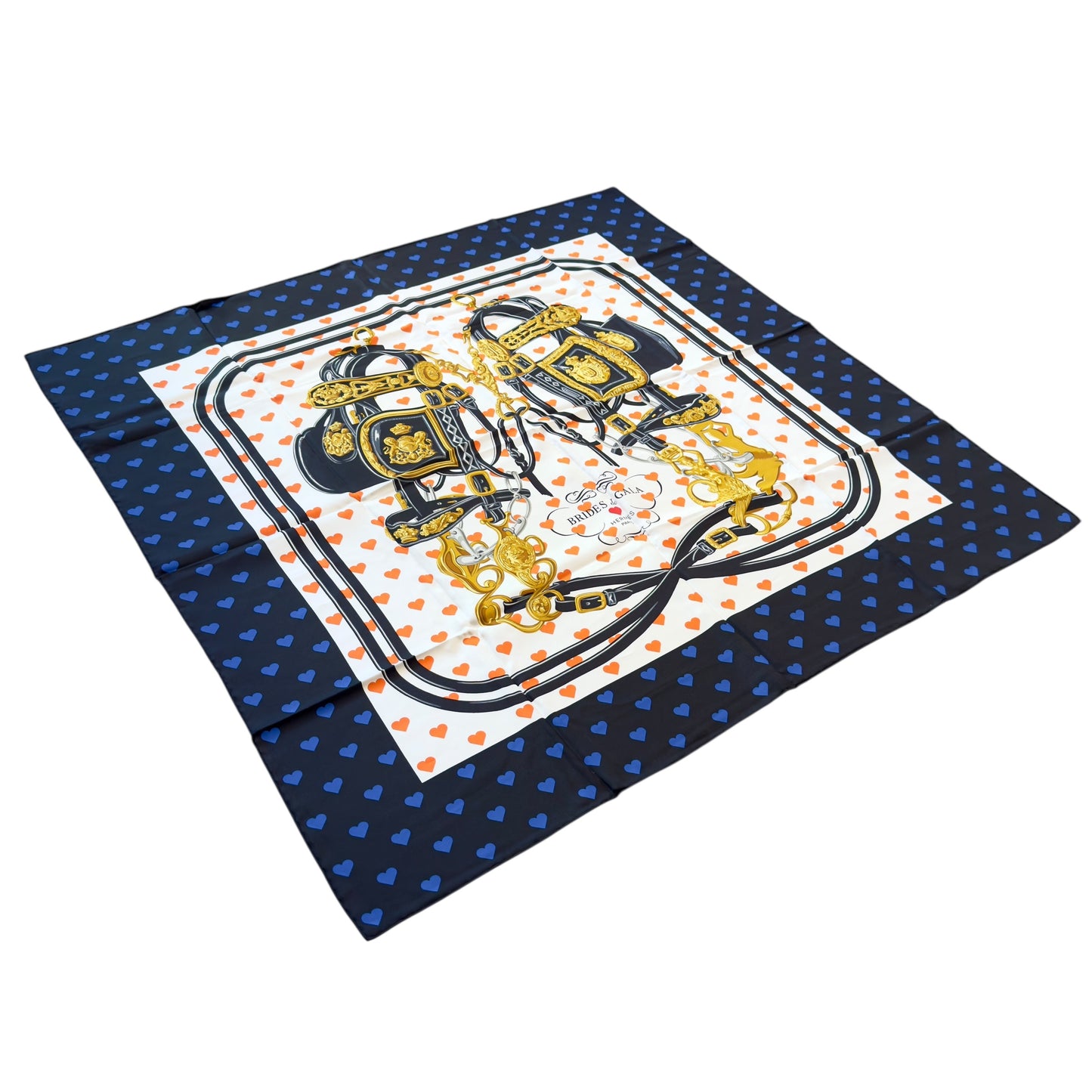 HERMES Brides de Gala Love 💗愛心限定💗 絲巾