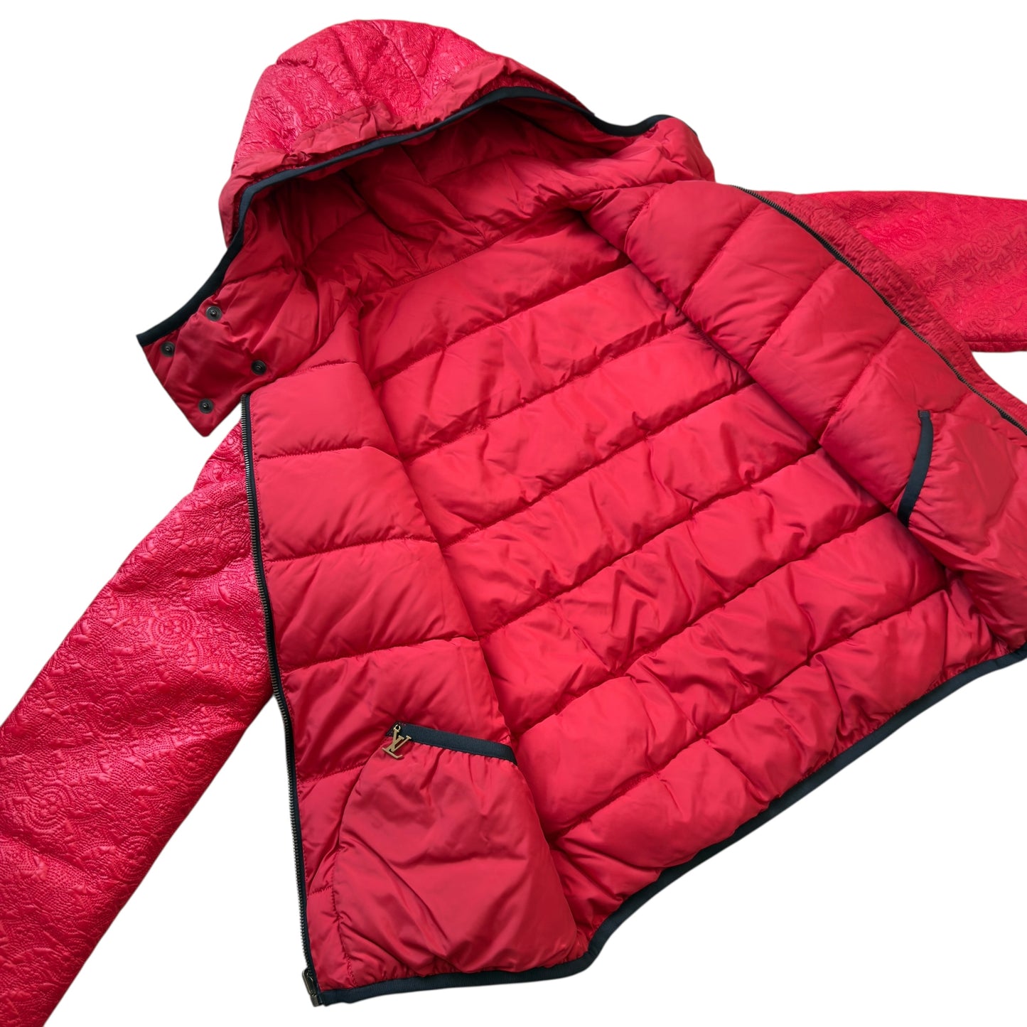 LOUIS VUITTON 老花 2用 背心 長袖外套