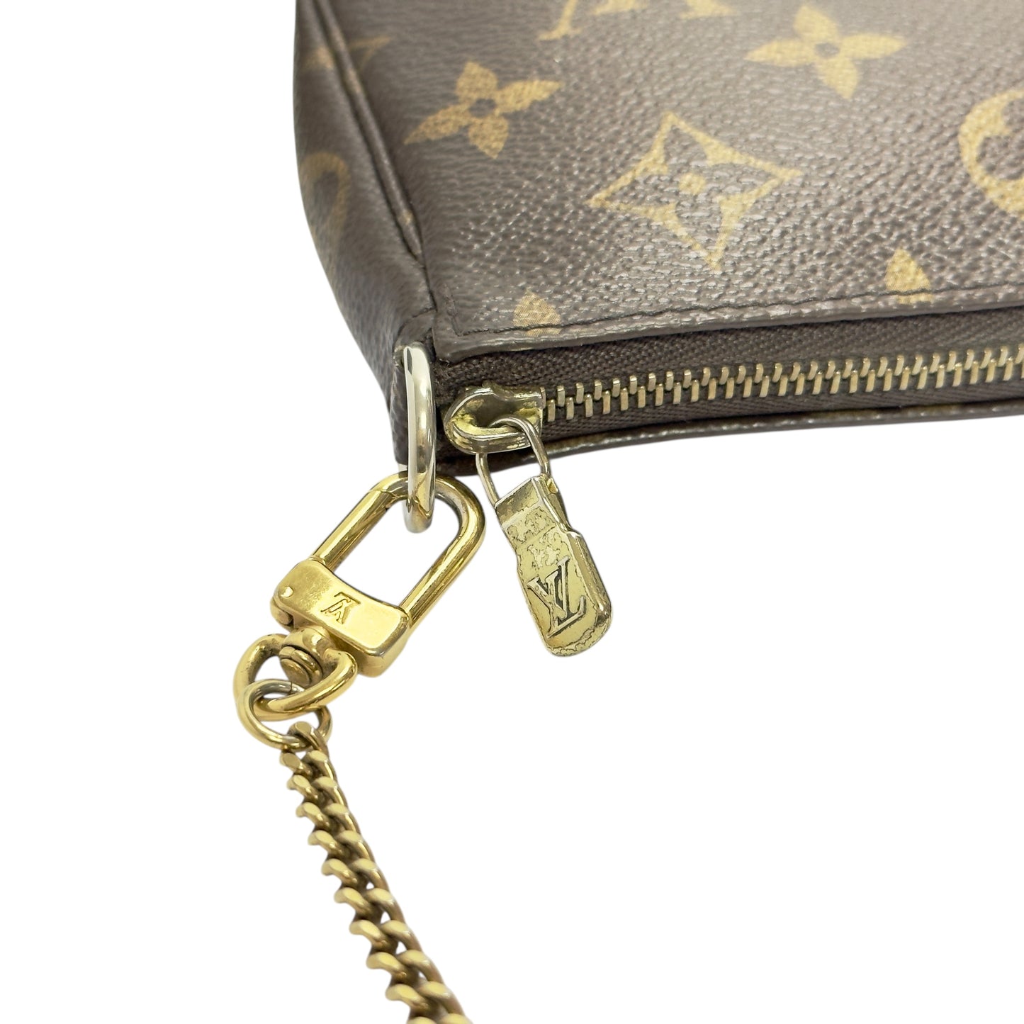 LOUIS VUITTON *自加鏈＞送無品牌鏈帶* Pochette Accessoire 小手袋