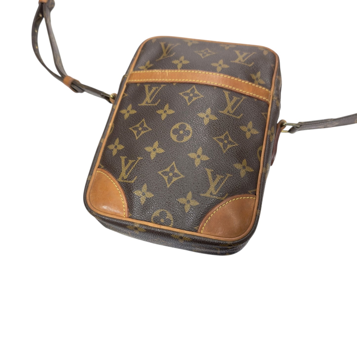 LOUIS VUITTON 中古 Danube 老花 斜揹袋