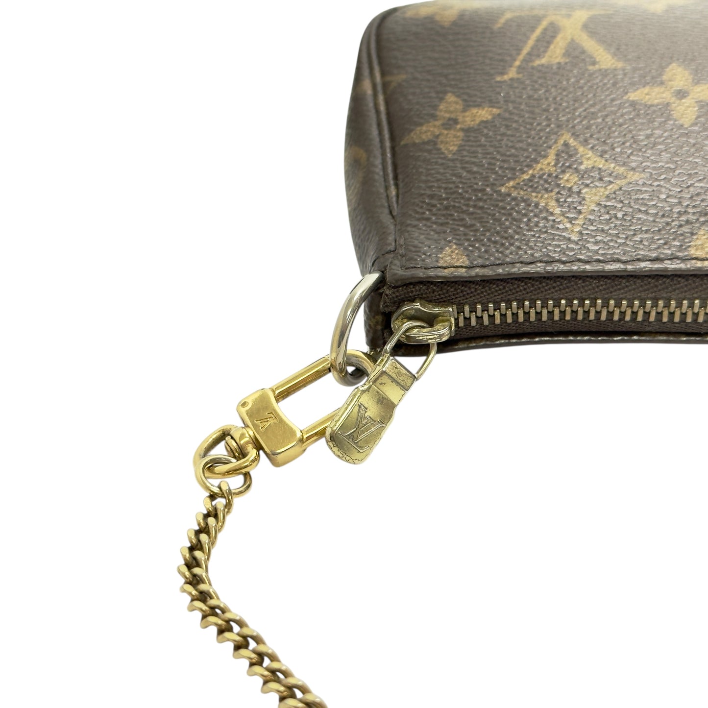 LOUIS VUITTON *自加鏈＞送無品牌鏈帶* Pochette Accessoire 小手袋