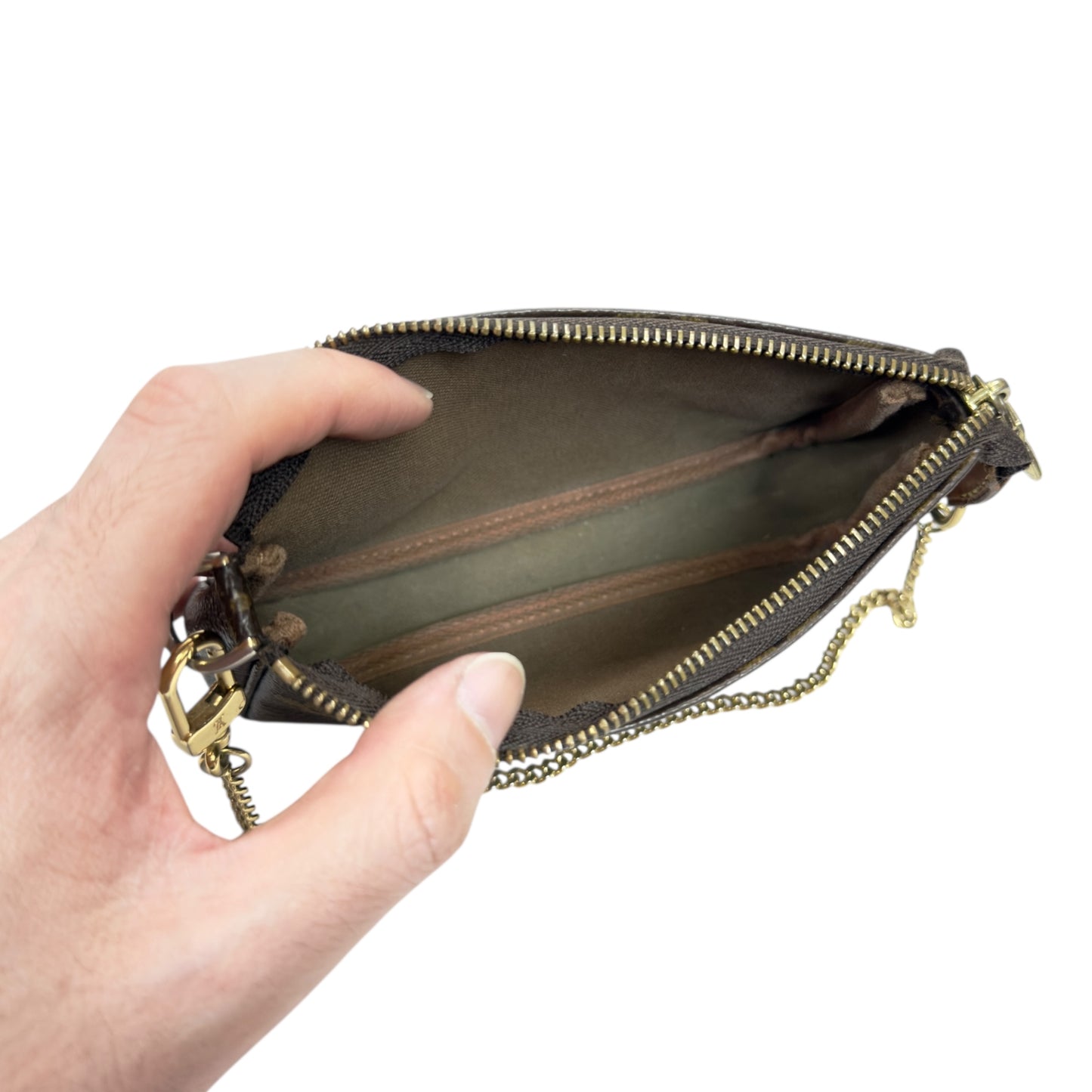 LOUIS VUITTON *自加鏈＞送無品牌鏈帶* Pochette Accessoire 小手袋