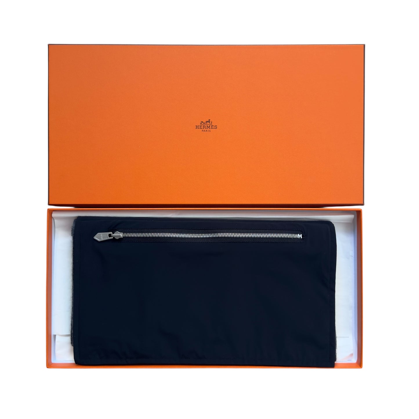 HERMES Just in Case *輕鬆收藏* 羊絨 圍巾