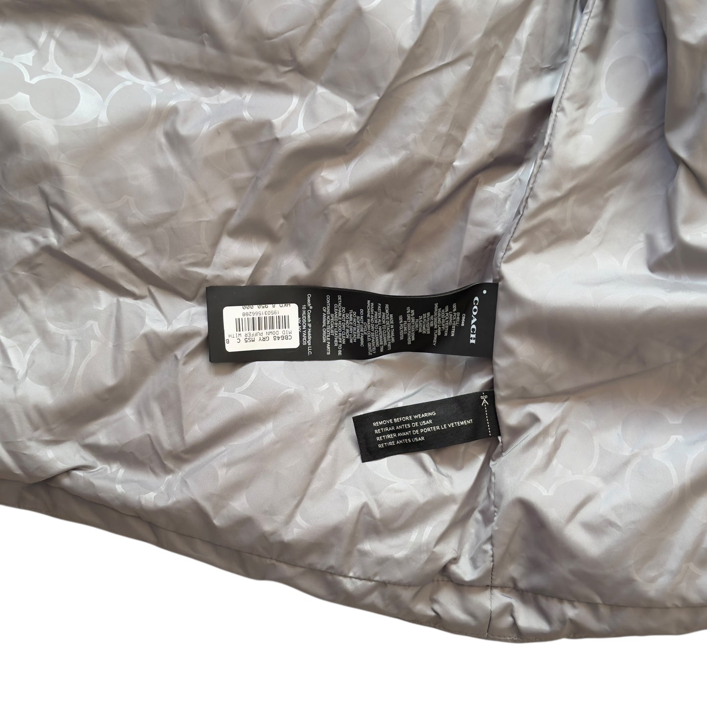 COACH 羽絨 長外套