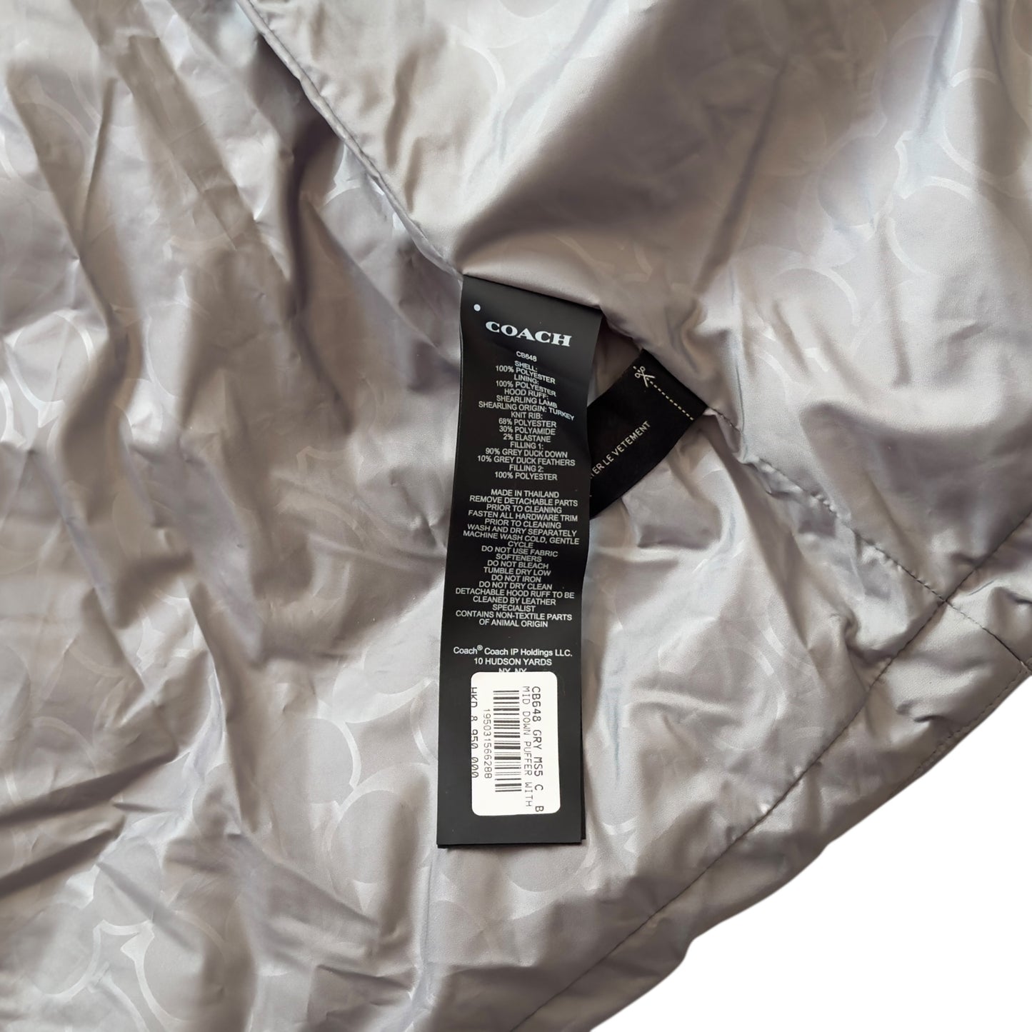 COACH 羽絨 長外套