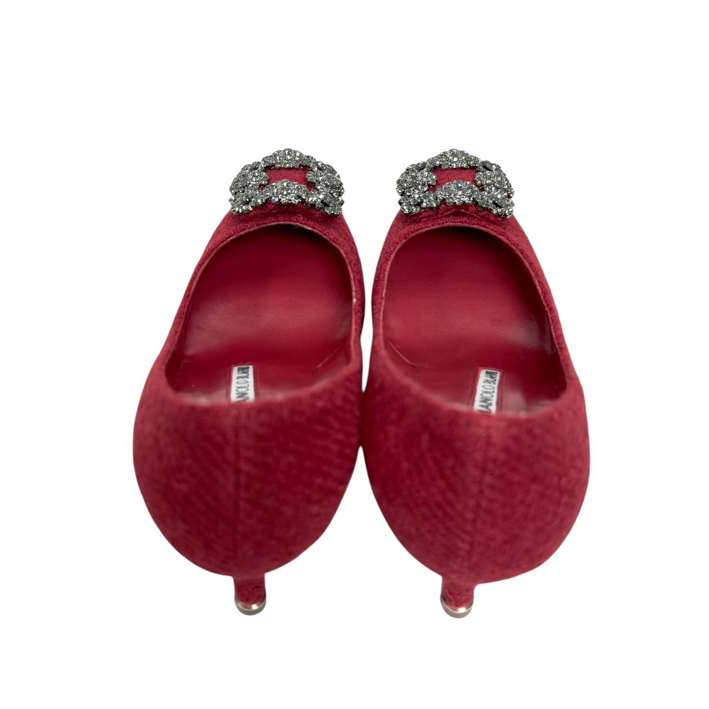 Manolo Blahnik 水鑽扣 高踭鞋 65mm