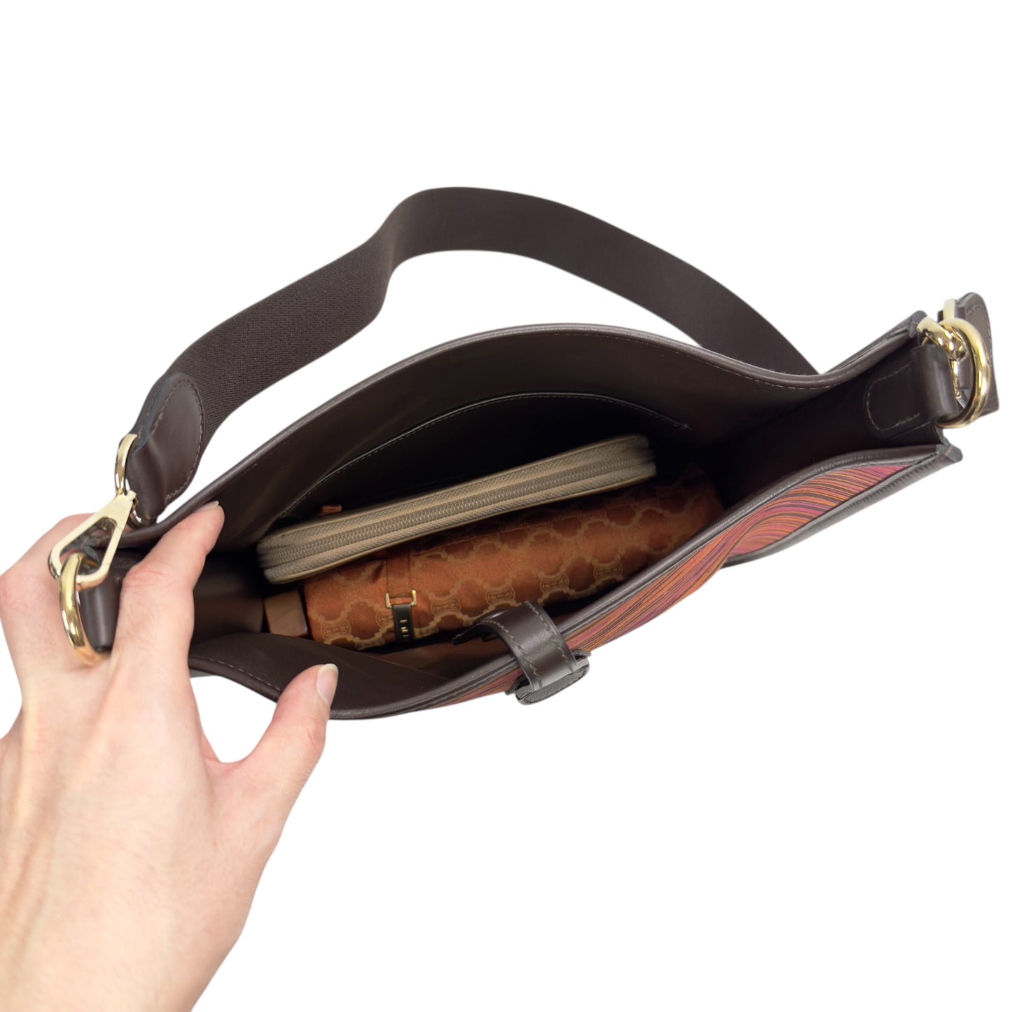 HERMES Evelyne 29 *極罕* 羊切皮 斜揹袋 框H刻