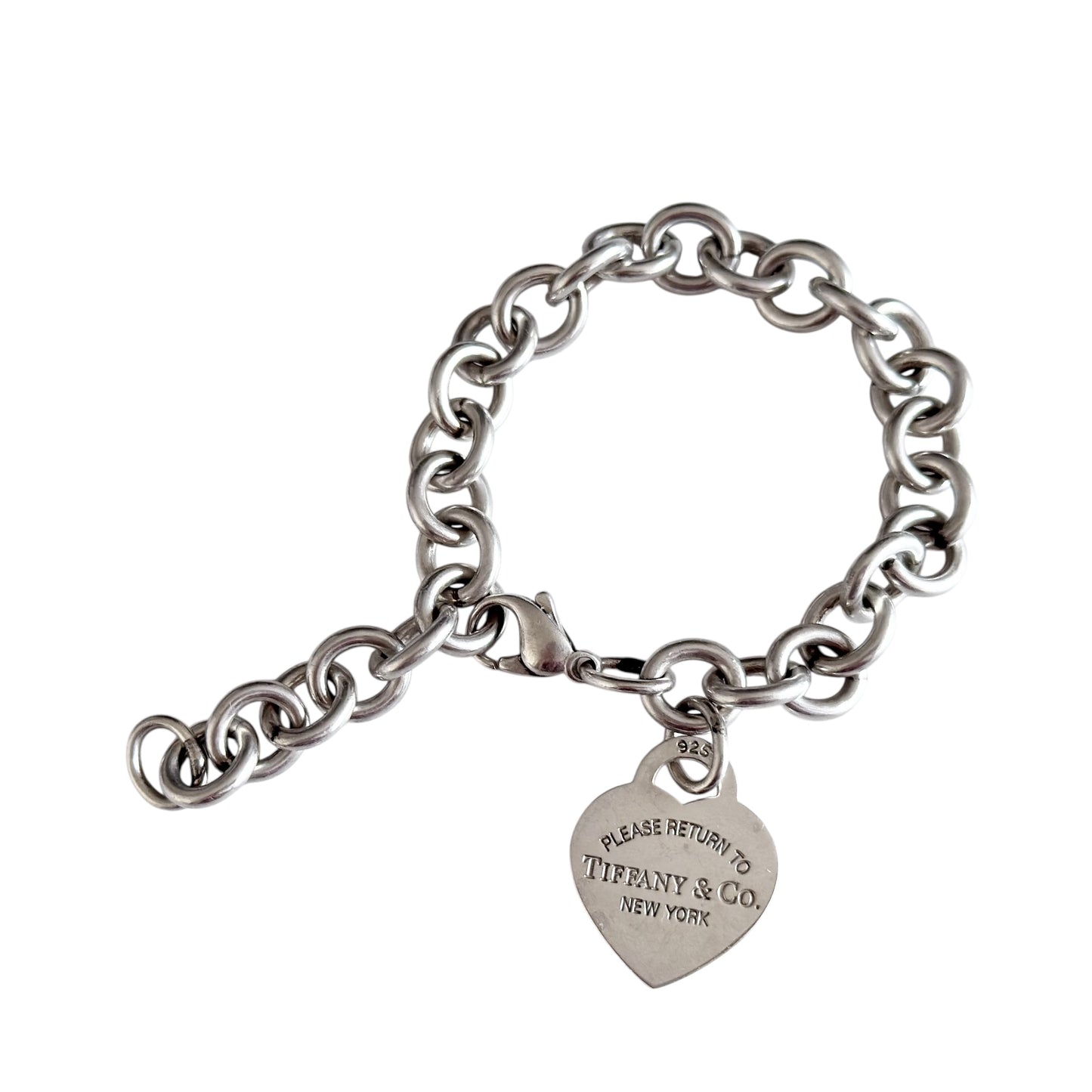 TIFFANY & CO. Return To Tiffany 純銀 愛心💗 手鏈