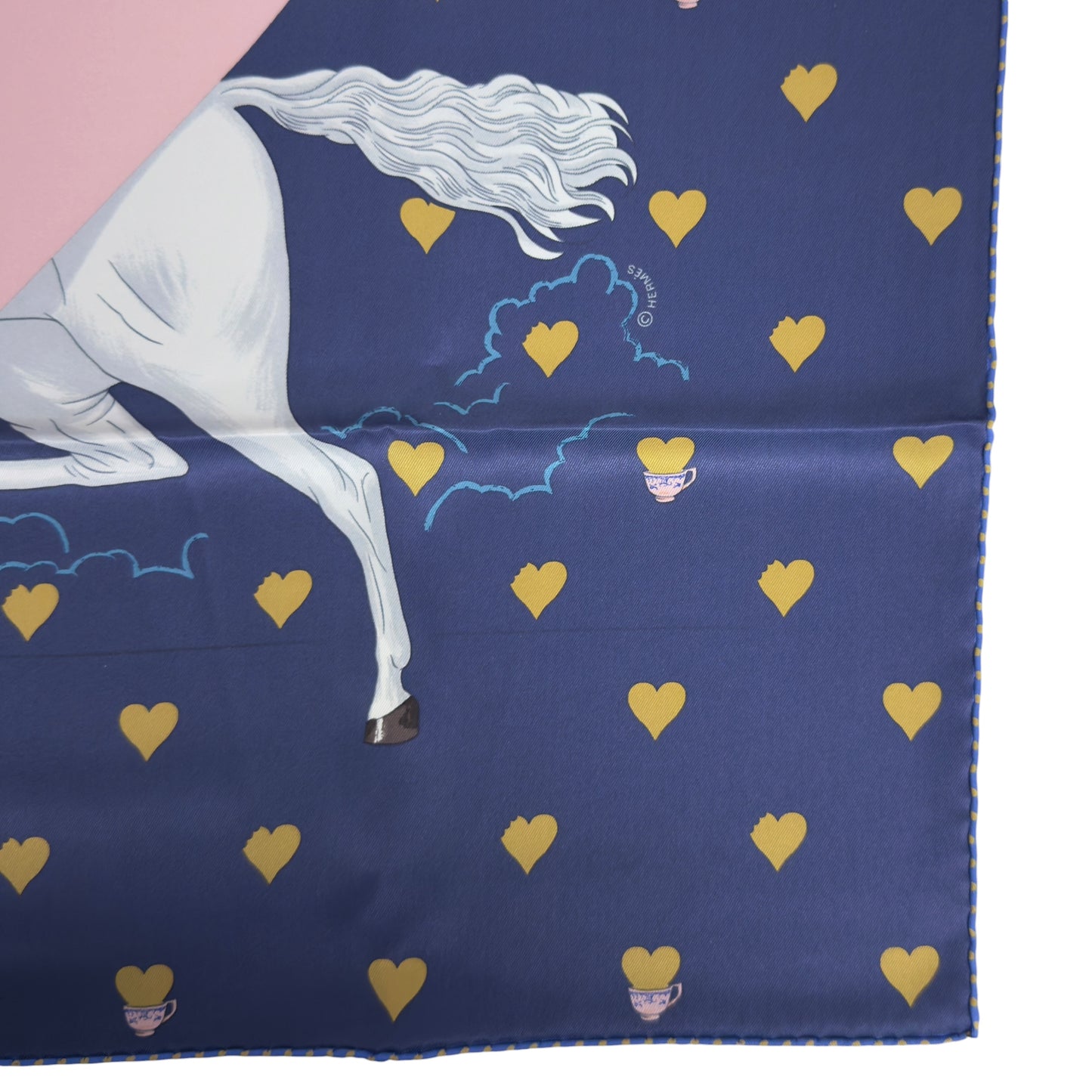 HERMES Tea Time scarf 70 下午茶時光 絲巾