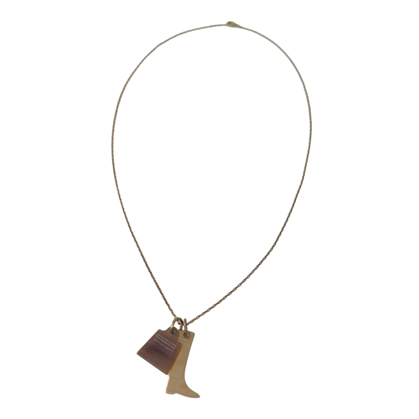 HERMES Amulette Maroquinier 凱莉包 頸鏈