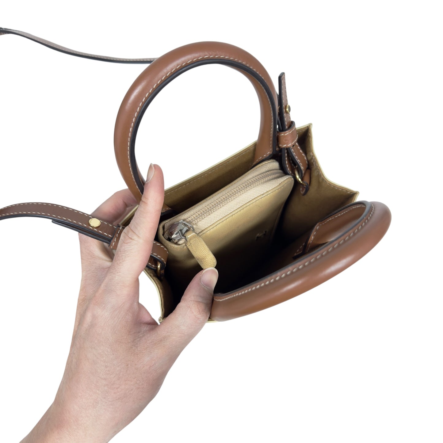 CELINE Mini Vertical Cabas 凱旋門 斜揹袋